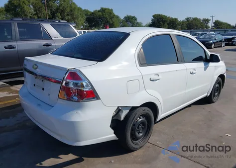 2011 Chevrolet Aveo 1Lt z USA, uszkodzony, nr VIN KL1TD5DE8BB194652